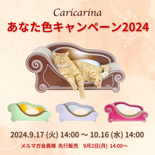 【秋限定のキャンペーン】カリカリーナあなた色2024